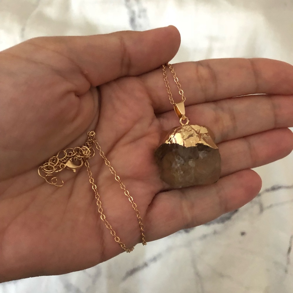 Healing Crystal Neutral Dimensional Necklace - image 3